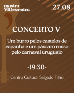 , Programa&ccedil;&atilde;o Mostra, VIOrizontes