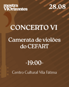 , Programa&ccedil;&atilde;o Mostra, VIOrizontes